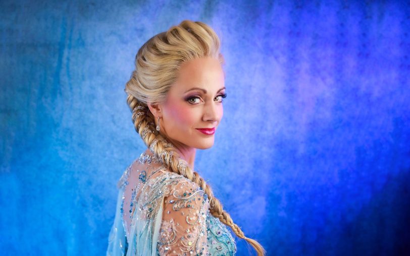Janneke Ivankova spielt die 'Elsa' im Musical 'Die Eiskönigin'
