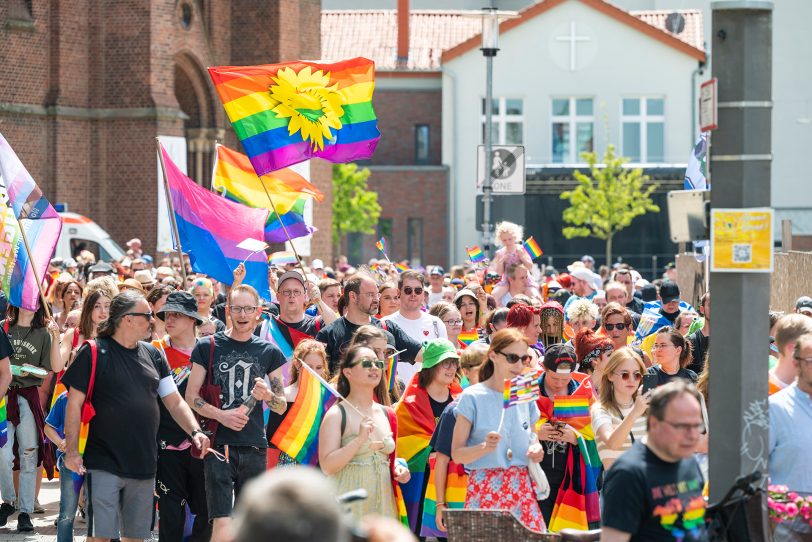 Impressionen vom Christopher Street Day (CSD) 2022 in Herne.