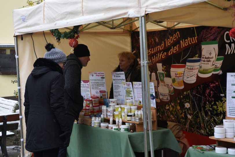 Bauern-Weihnachtsmarkt beim Reitverein St. Hubertus 2017.