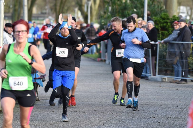 Hauptlauf des 40. Herner Silvesterlauf.