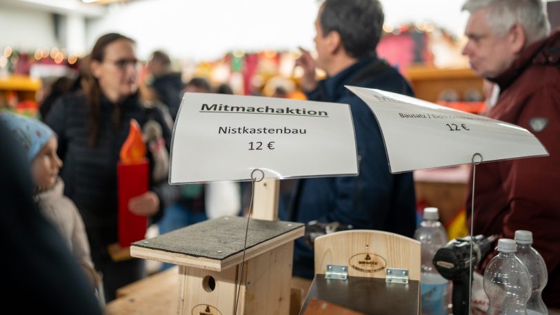 Der wewole-Adventsmarkt auf dem Gelände der Gärtnerei und Floristik an der Nordstraße lud an zwei Tagen zum Stöbern nach Geschenkideen ein.