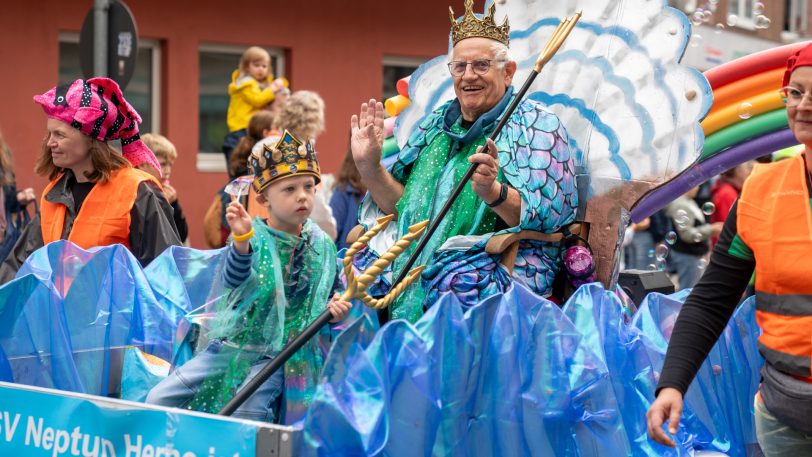 Festumzug Cranger Kirmes 2025.