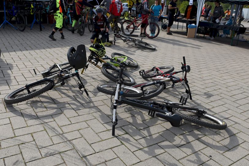 Eröffnung der Mountainbike-Strecken auf den Halden Hoheward und Hoppenbruch.