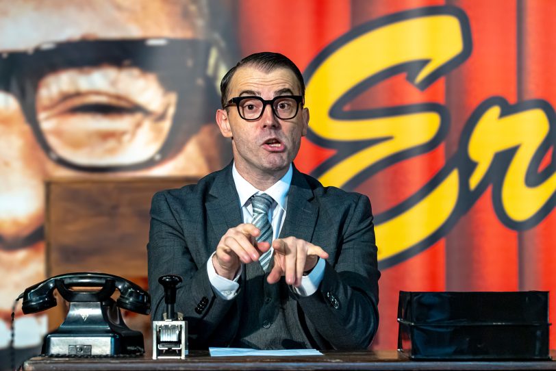 Gastspiel der Theaterproduktion Show Werk im Mondpalast: 'Heinz Erhardt und Freunde'.