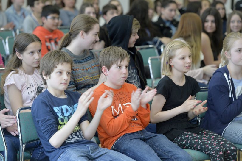 Abschluss-Veranstaltung von Be smart im Volkshaus Röhlinghausen.