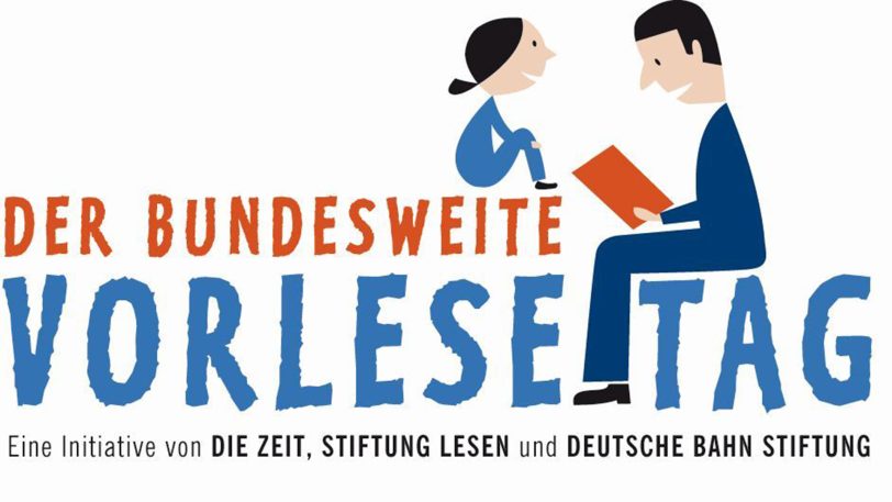 Das Logo des bundesweiten Vorlesetages.