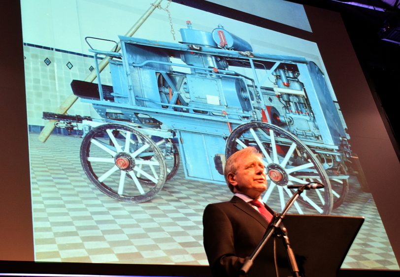 Eröffnung der Flottmann-Ausstellung am 15.1.2015 in den Flottmann-Hallen.