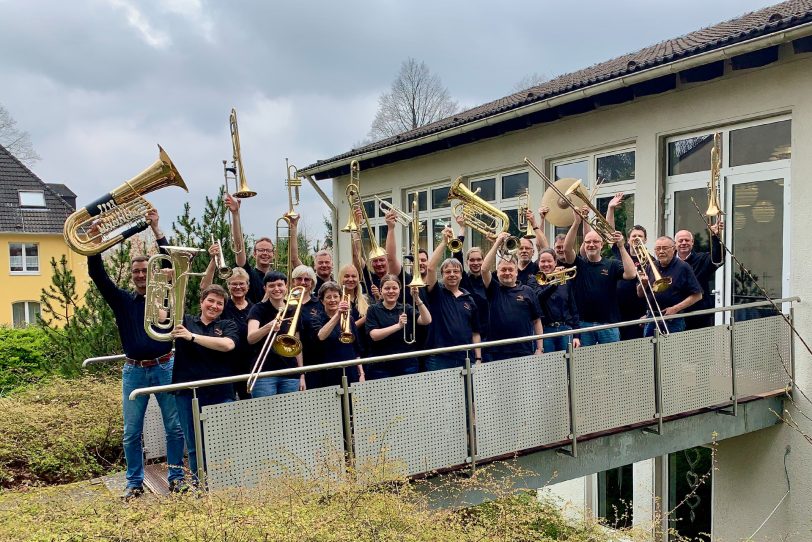 Der Posaunenchor des CVJM.