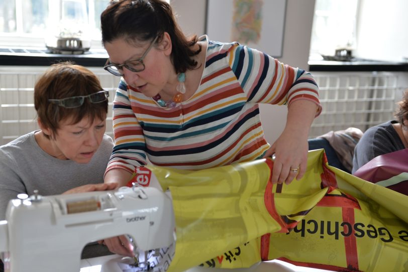 Chiara Cremon bei einem ARTbag-Workshop (Archivfoto).