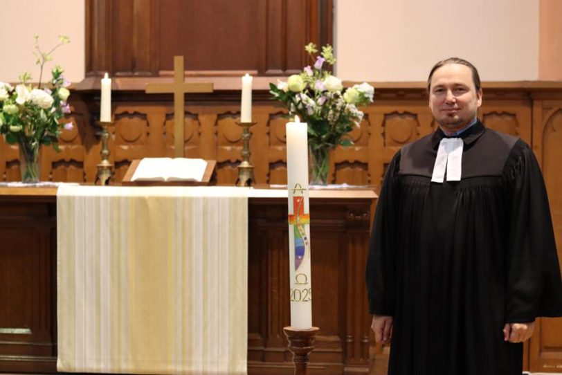 Pfarrer Thomas Vesterling aus der Deutschen Evangelischen Gemeinde in Den Haag.