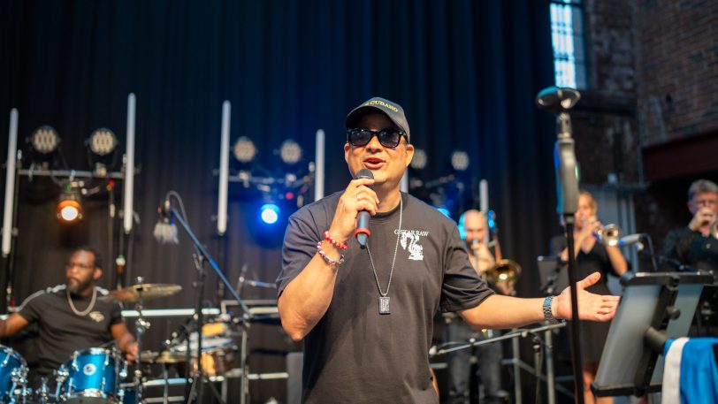 Die Cubanische Nacht am Samstag (27.7.2024) in den Flottmann-Hallen - kurzfristig gab es einen Umzug vom Schloss Strünkede.