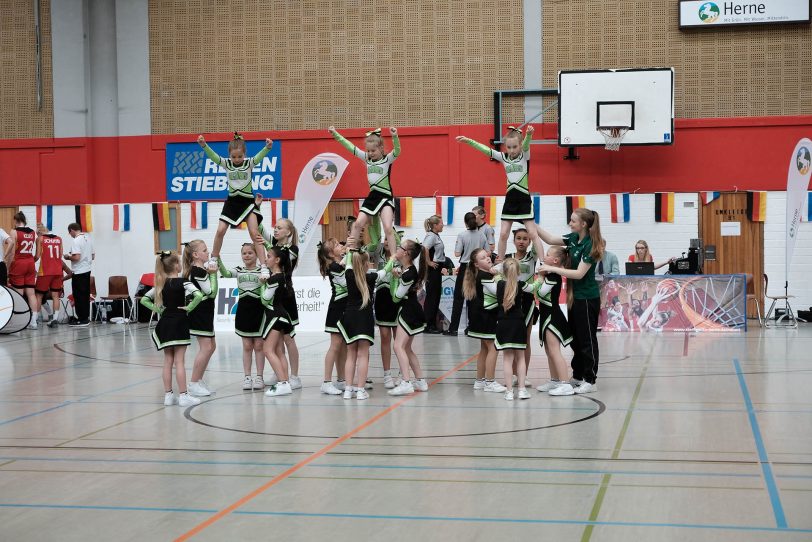 Das Basketball Länderspiel Deutschland Niederlande in der H2K-Arena.