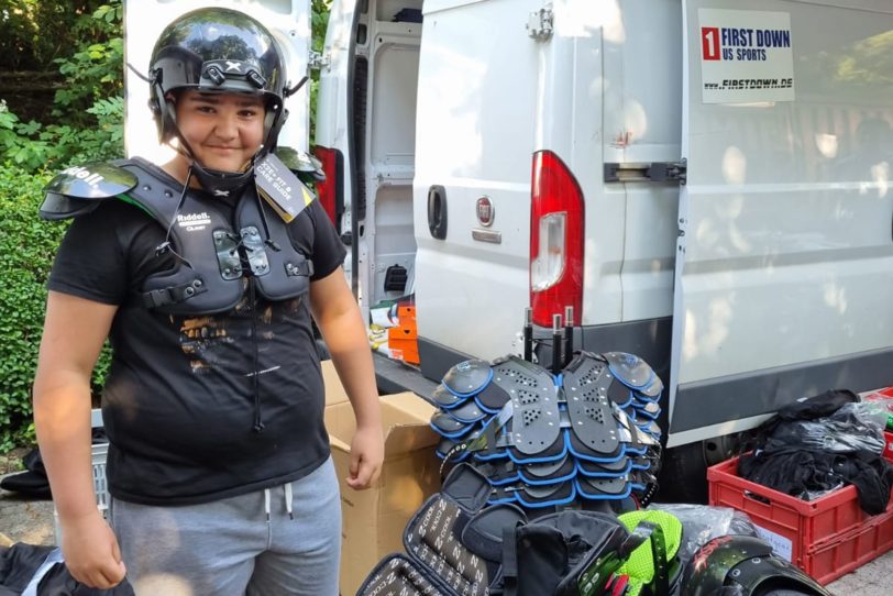 Der 12-jährige Taylan Isleme ist das 200ste Mitglied der Black Baroms.