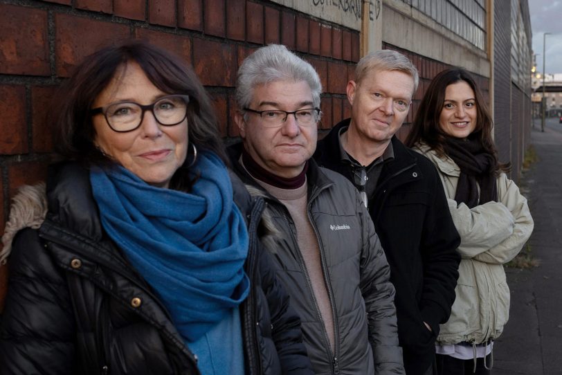 Team Interkultur Ruhr, v.l. Jola Kozok, Uwe Hitschler, Guido Meincke, Yasemin Tayeboun.