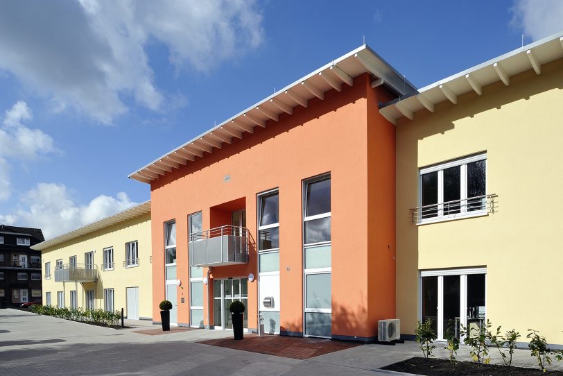 Das ASB-Heim an der Eichsfelderstraße, in dem die Bewohner untergebracht sind, die außerklinisch beatmet werden.