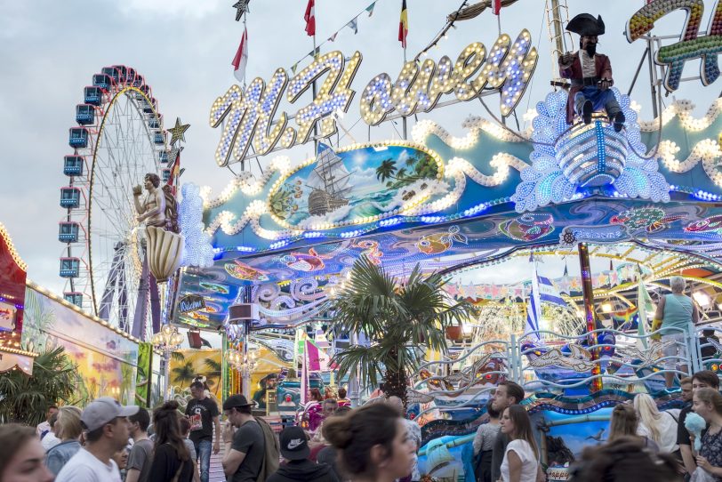 Eindrücke vom ersten Wochenende der Cranger Kirmes 2016.