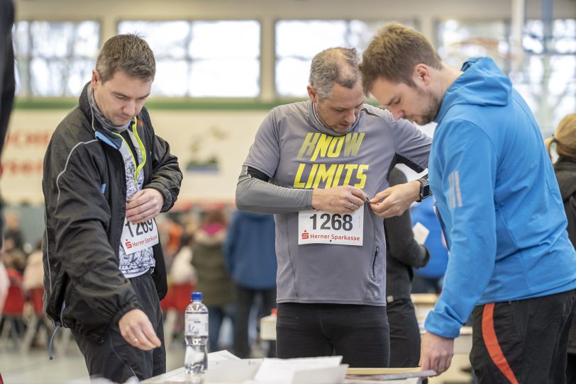 Der 41. Herner Silvesterlauf im Gysenberg.