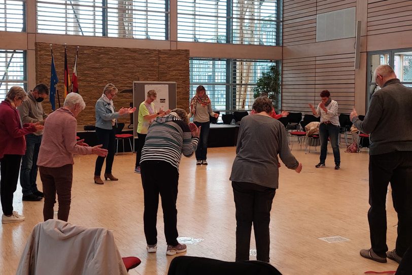 Gedächtnistraining mit dem Stadtsportbund in der Akademie Mont-Cenis.