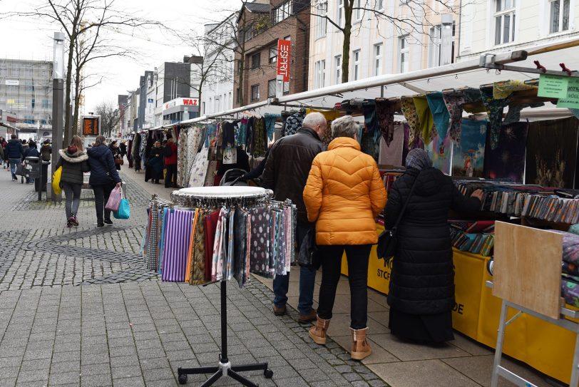 Der Deutsch-Holländische Stoffmarkt in Herne 2020