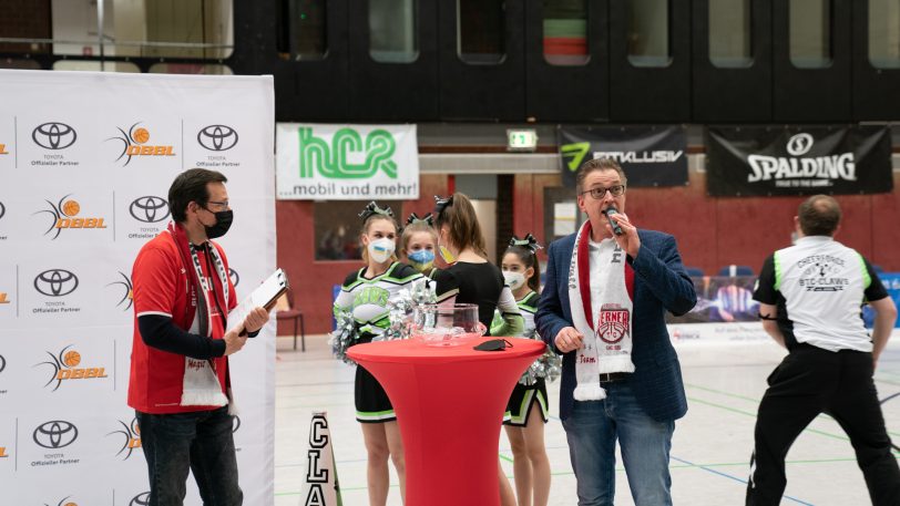 Die Basketballerinnen vom Herner TC gewinnen am Mittwoch (2.3.2022) mit 85:69 gegen die Capitol Bascats Düsseldorf.