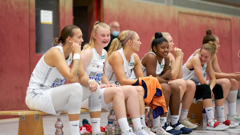 HTC Basketballerinnen spielen gegen die HEV Miners ein lockeres Basketballspiel am Mittwoch (8.9.2021). Die Basketballerinnen gewannen 39:33.