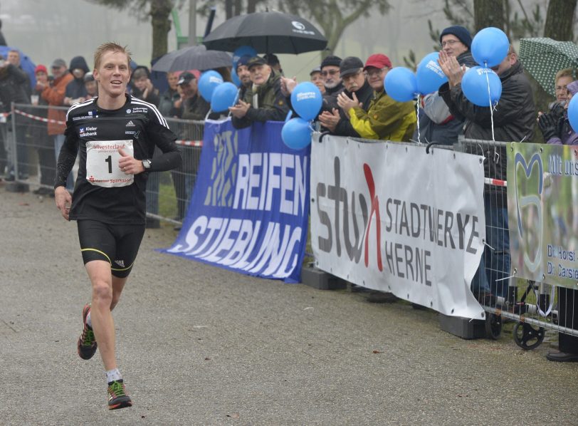 38. Herner Silvesterlauf am 31.12.2014 im Gysenberg.