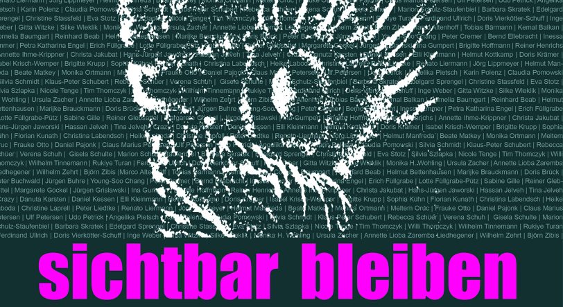 Die Ausstellung 'sichtbar bleiben' startet im Januar 2022. Es gilt die 2G-Regel.