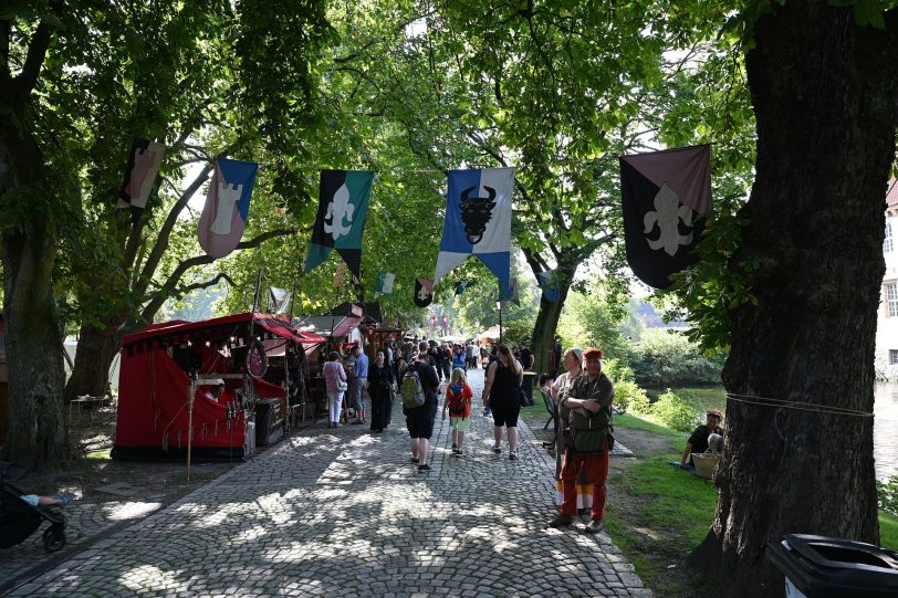 Mittelalterliches Spektakel auf Schloß Strünkede