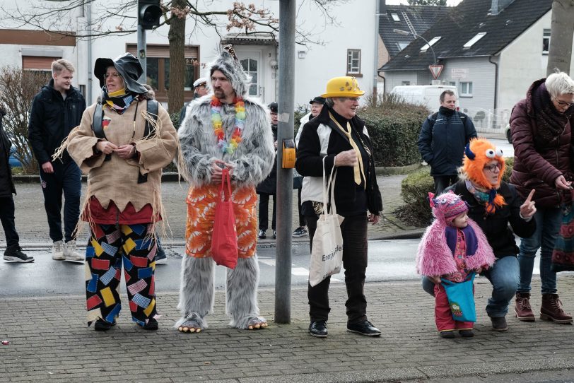 Impressionen vom Rosenmontagszug in Herne 2018.