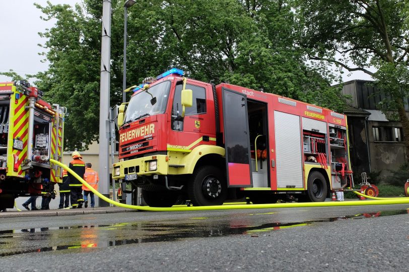 Der Brand im Hauptbahnhof Wanne-Eickel.