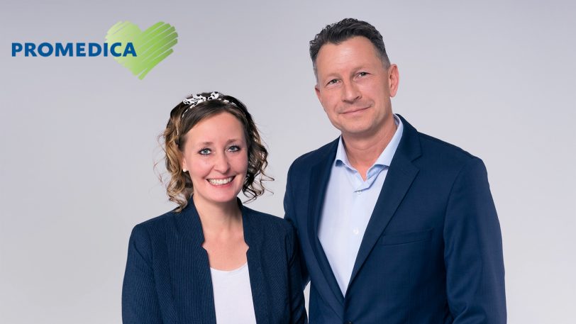 Katharina und Marco Fritsch sind die Inhaber von Promedica Plus.