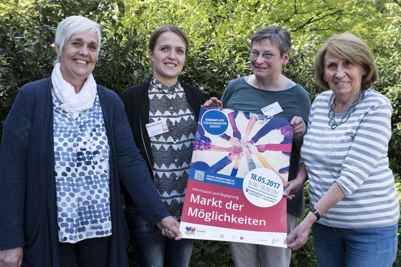 v.l. Ursula Wischkämper-Stromberg, Monika Müller, Marina Wisnewski, Charlotte Spicker.