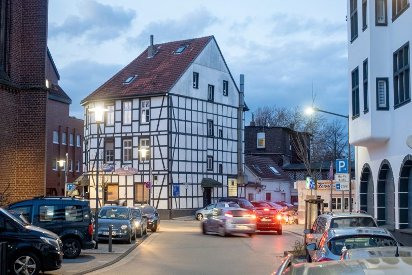 Das Fachwerkhaus des früheren Restaurants 