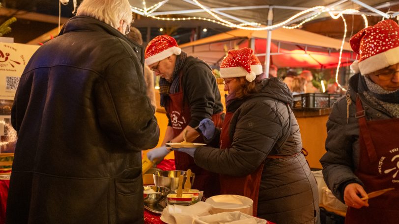 Das Weihnachtsdorf der Wanne-Eickeler Lions.