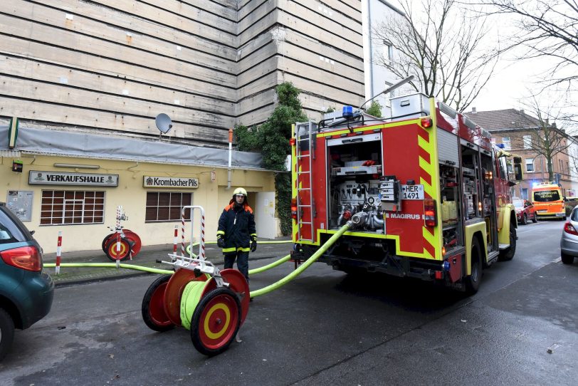 Brand Hochbunker Karlstraße