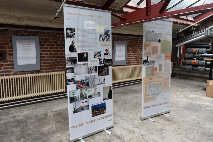 Dokumentarischen Ausstellung zum 70-jährigen Bestehen des Westdeutschen Künstlerbundes.