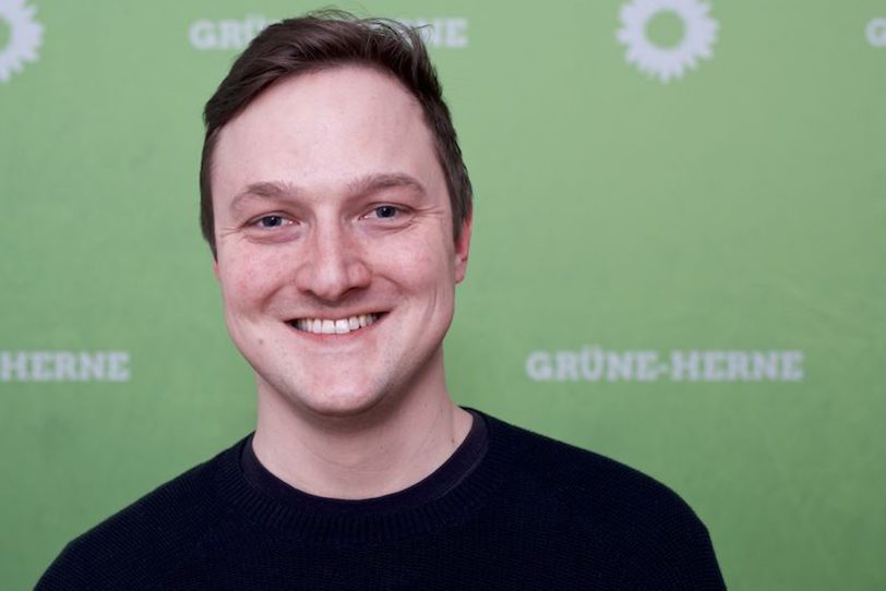 Jacob Liedtke, der Herner Grüne Direktkandidat für den Wahlkreis 141.