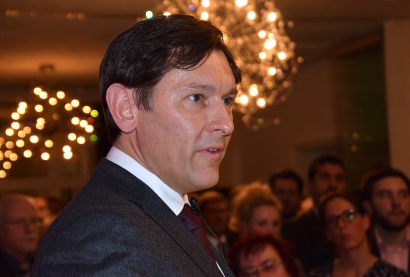 Dr. Frank Dudda beim SPD-Neujahrsempfang am 14.1.2015 im Parkhaus.