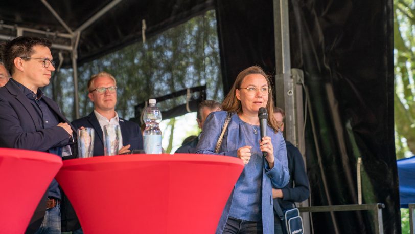 Das traditionelle SPD-Familienfest im Herner Schlosspark fand am Sonntag (8.5.2022) nach zweijähriger Pause wieder statt.