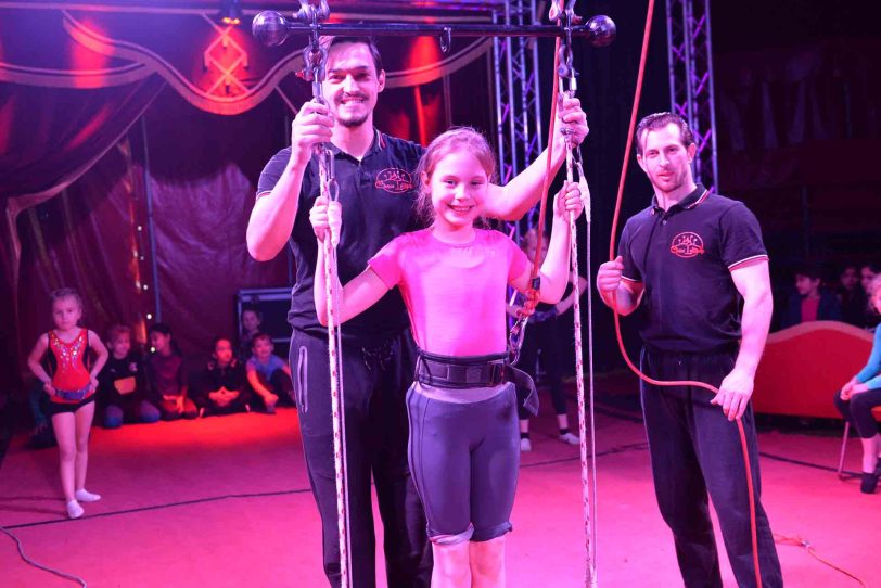 Zirkus Projektwoche an der Kolibri Schule.