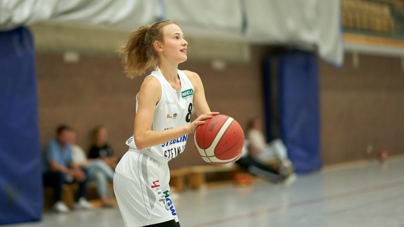HTC Basketballerinnen spielen gegen die HEV Miners ein lockeres Basketballspiel am Mittwoch (8.9.2021). Die Basketballerinnen gewannen 39:33.