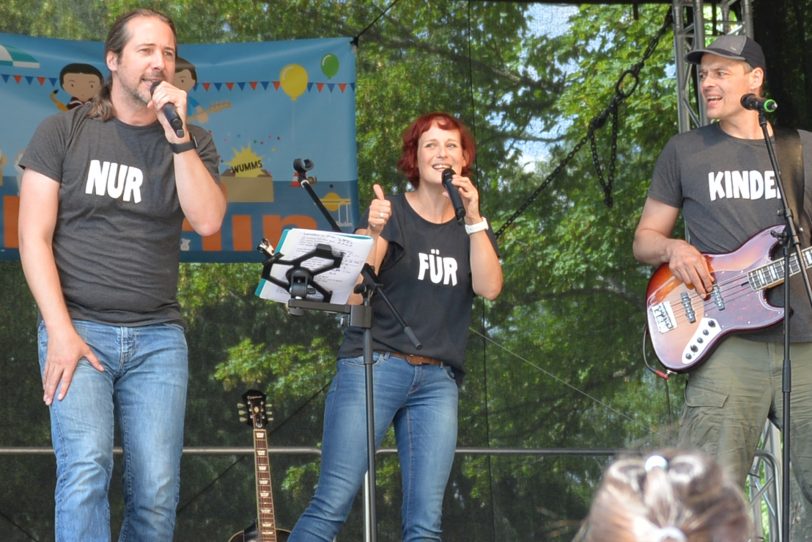 Die Musiker von 3Berlin zu Gast beim Stünkeder Sommer im Schlosshof.