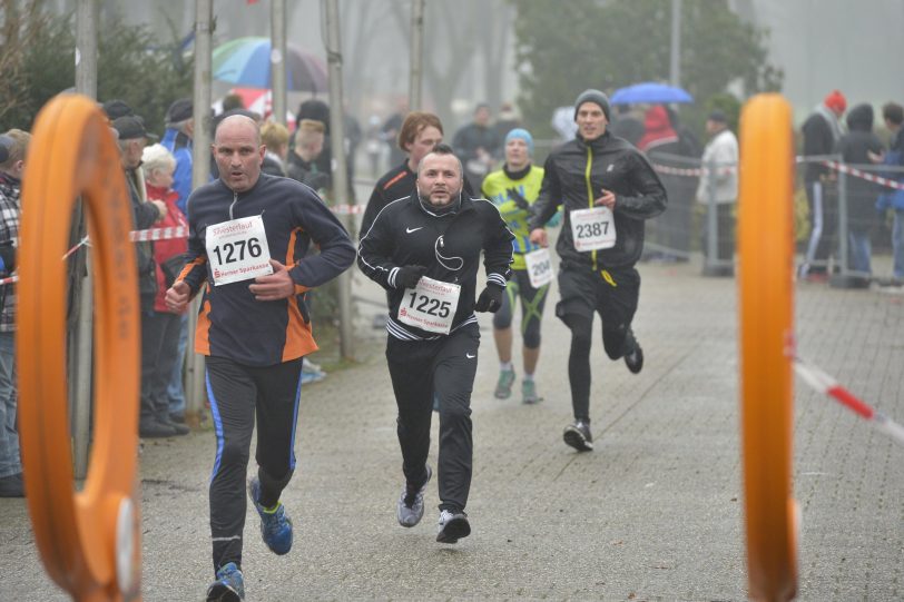 38. Herner Silvesterlauf am 31.12.2014 im Gysenberg.