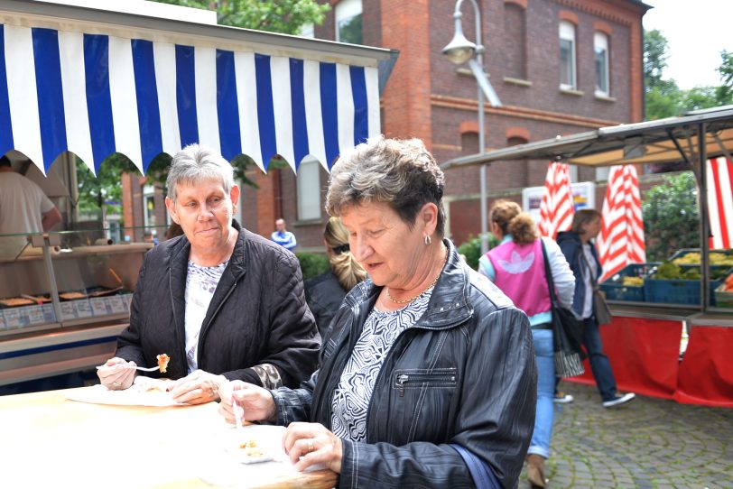 Feierabendmarkt in Wanne-Mitte am Freitag (17.6.2016).