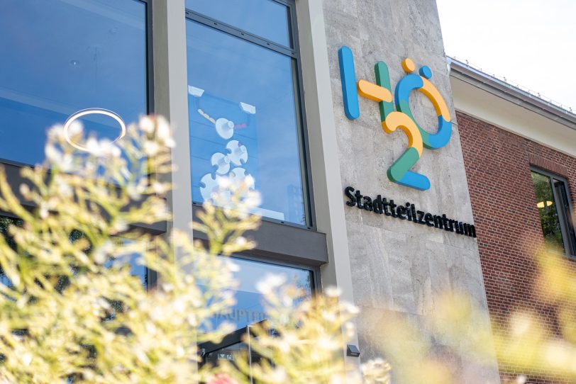 Das Stadtteilzentrum H2Ö am Hölkeskampring.