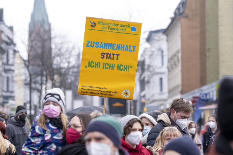 Zusammenhalt fordert das Bündnis Herne.