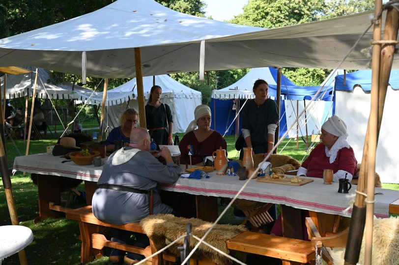 Mittelalterliches Spektakel auf Schloß Strünkede