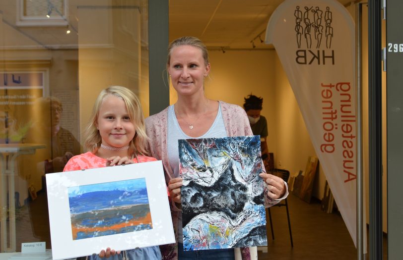 Gewinner der Bilder von Gisela Schulte und Reiner Glebsattel.