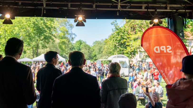 Das traditionelle SPD-Familienfest im Herner Schlosspark fand am Sonntag (8.5.2022) nach zweijähriger Pause wieder statt.