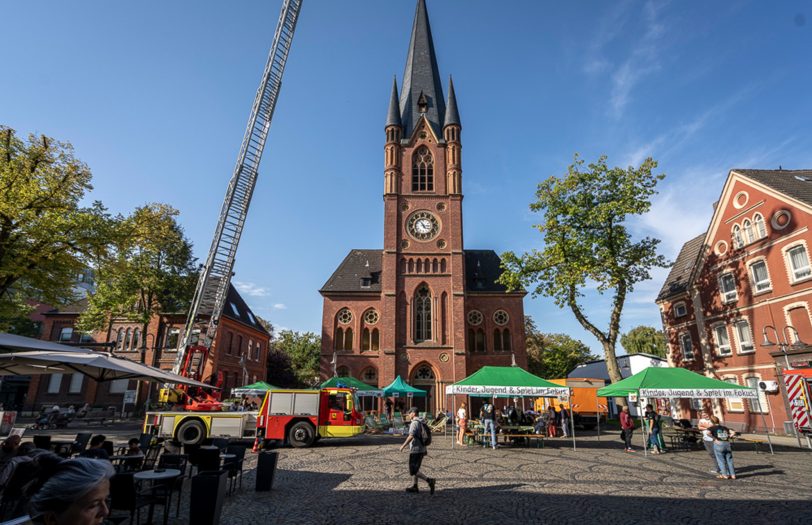 Es gab zum Weltkindertag ein großes Fest in Wanne.